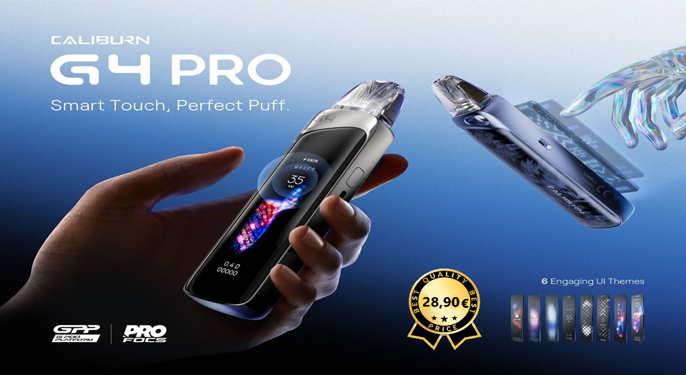 Uwell Caliburn G4 Pro Pod Kit